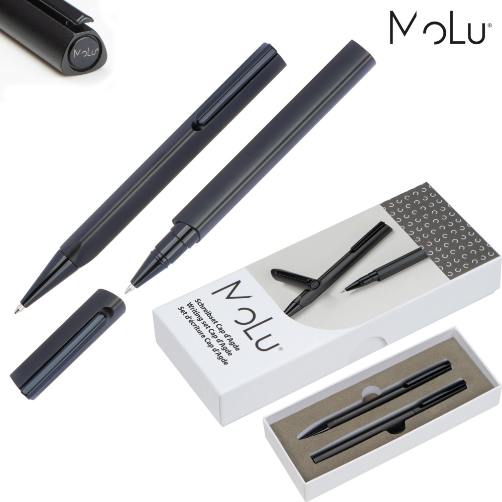 Logotrade promotional product picture of: Writing set CAP D AGDE MoLu