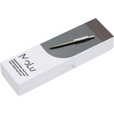 Logo trade promotional gifts picture of: Stainless steel pen CAPE CORAL MoLu