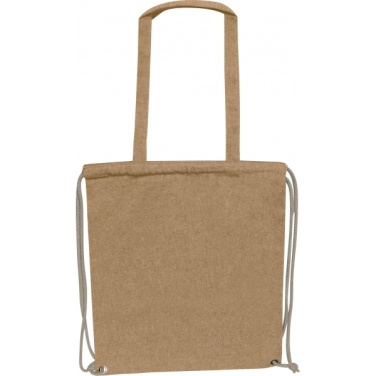 Logotrade promotional product picture of: Recycled cotton bag ADDISON
