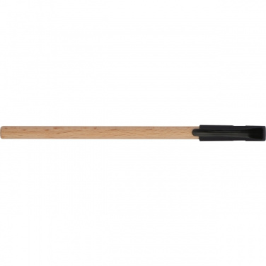 Logo trade corporate gift photo of: Wooden ballpen PALMDALE