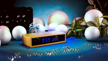Logotrade promotional giveaways photo of: Desk clock TRONDHEIM