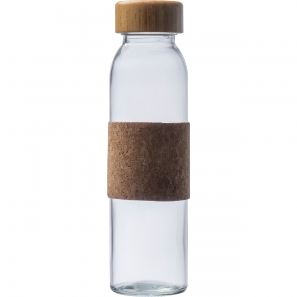 Logotrade advertising product image of: Glass bottle SKOPJE 500 ml