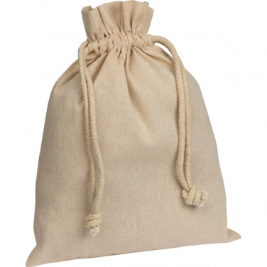 Logotrade promotional item picture of: Recycled cotton bag PASADENA