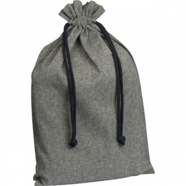 Logo trade promotional gifts image of: Recycled cotton bag PARKSVILLE