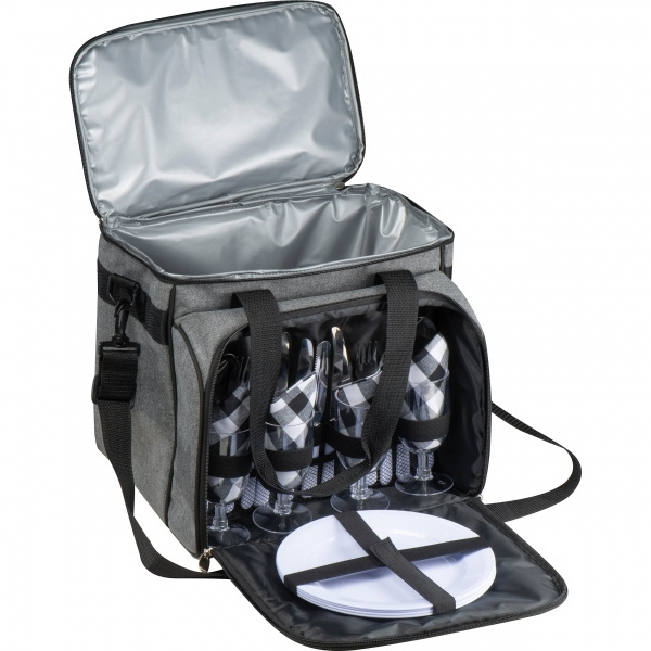 Logo trade corporate gifts image of: Picnic bag MUMBAI