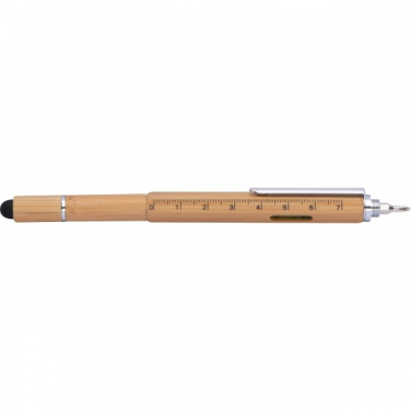 Logo trade promotional products picture of: 6in1 multifunctional pen COIMBRA