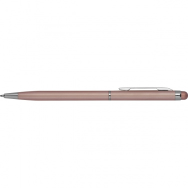 Logo trade corporate gifts image of: Ball pen with touch function CATANIA