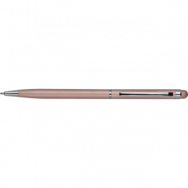 Logo trade promotional merchandise picture of: Ball pen with touch function CATANIA