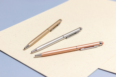Logotrade promotional giveaway image of: Ball pen with touch function CATANIA