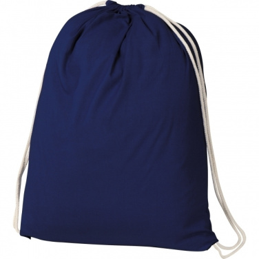 Logo trade advertising products picture of: Cotton gym bag BUDAPEST