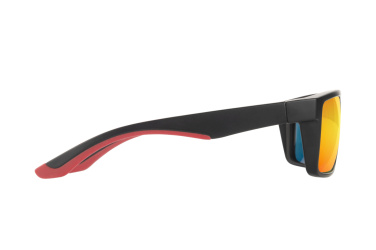 Logo trade promotional gifts image of: Sunglasses IRAVADI Schwarzwolf