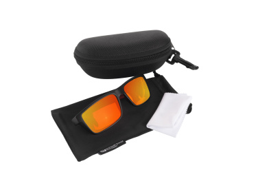 Logotrade promotional merchandise image of: Sunglasses IRAVADI Schwarzwolf