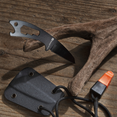 Logo trade promotional giveaways picture of: Multifunctional knife BAKO Schwarzwolf