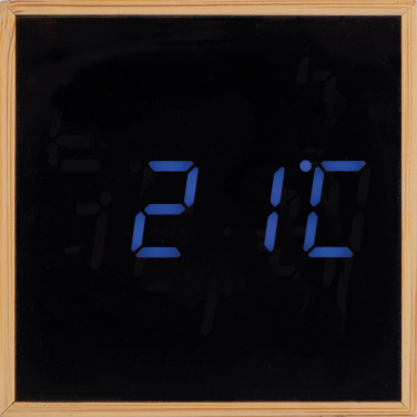 Logo trade promotional gifts image of: Desk clock CHARLESTON