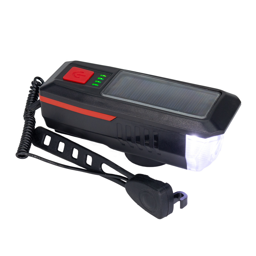 Logotrade promotional items photo of: Solar bike light with horn, MC-5
