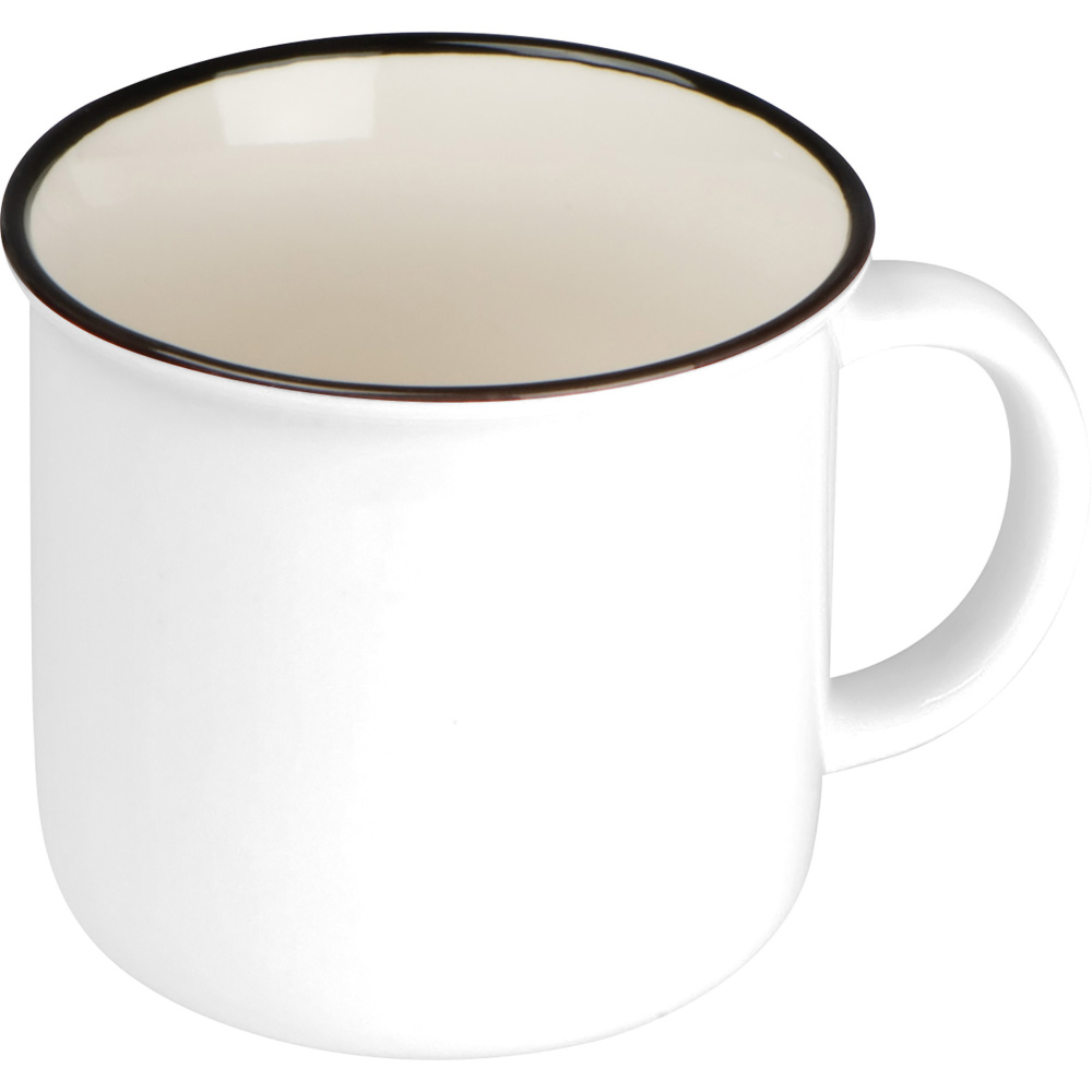 Logotrade promotional item picture of: Ceramic mug TRAPANI 350 ml