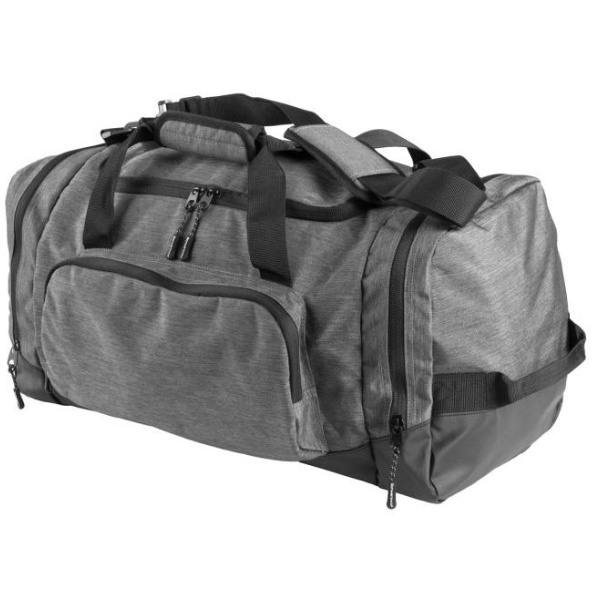 Logo trade promotional merchandise picture of: Travel and sport bag ARARAT Schwarzwolf