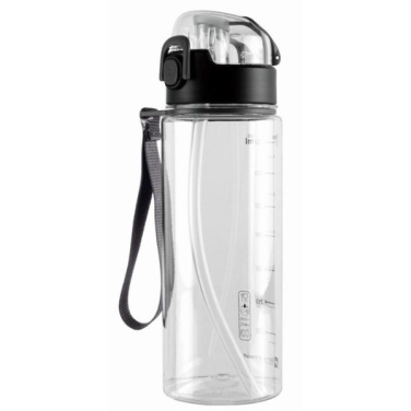 Logo trade business gift photo of: Drinking bottle SEYHAN 900 ml Schwarzwolf