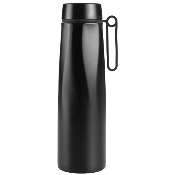 Logotrade promotional giveaway picture of: Thermo bottle NIKKO 500 ml Schwarzwolf