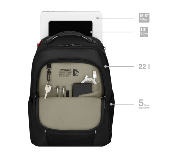 Logo trade promotional gifts picture of: Backpack Wenger Altair 15,6''