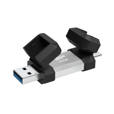 Logo trade promotional giveaway photo of: Pendrive Silicon Power Mobile - C51 3.2, 64GB