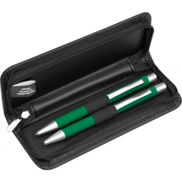 Logotrade promotional gift image of: Writing set soft touch Uppsala
