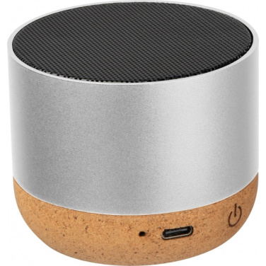 Logotrade promotional gift image of: Recycled speaker Brest