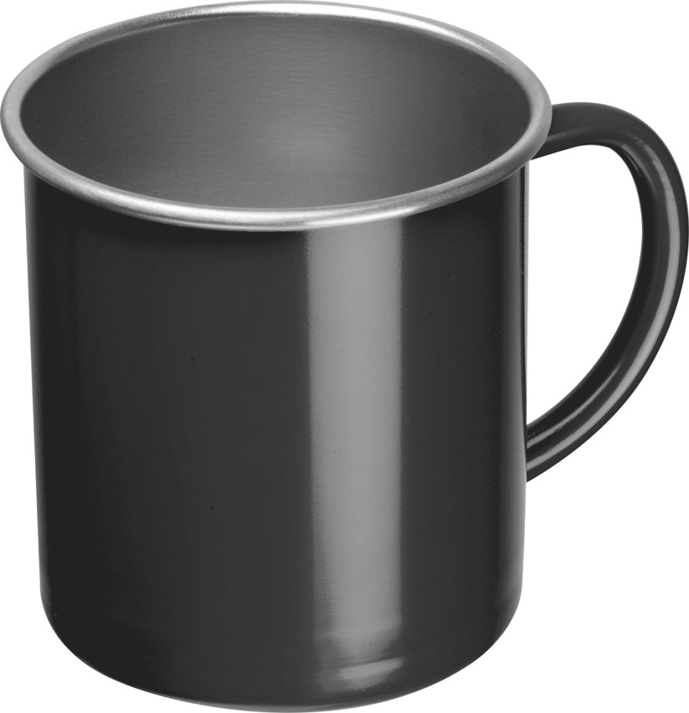 Logo trade promotional giveaway photo of: Steel cup Trezzo