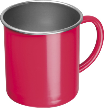 Logotrade promotional product picture of: Steel cup Trezzo