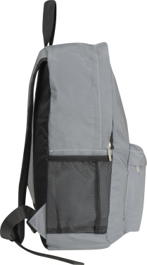 Logo trade promotional giveaways image of: Reflective backpack Crewe