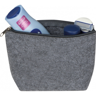 Logo trade corporate gift photo of: RPET cosmetic bag Cremona