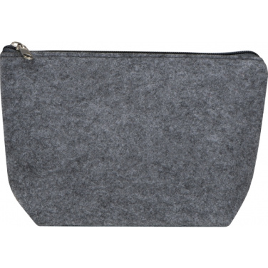Logo trade promotional gift photo of: RPET cosmetic bag Cremona