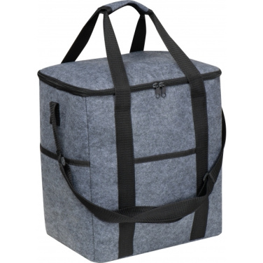 Logo trade promotional merchandise image of: RPET cooler bag Santo Domingo