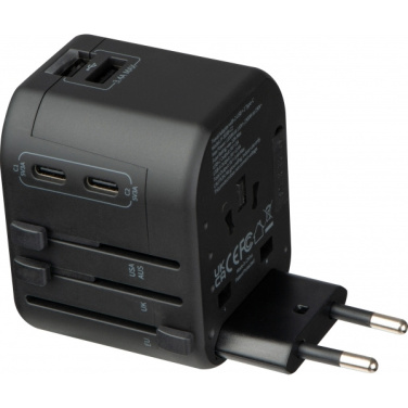 Logo trade promotional items image of: Travel Adapter Maracena