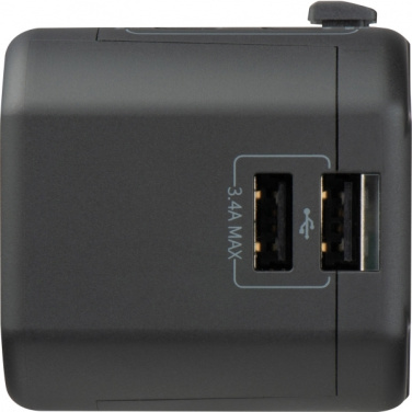 Logotrade promotional merchandise image of: Travel Adapter Maracena