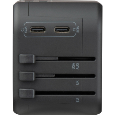 Logo trade corporate gifts picture of: Travel Adapter Maracena