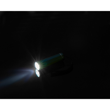 Logo trade promotional item photo of: Recycled flashlight Utrecht