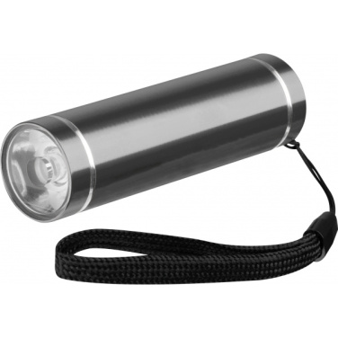 Logo trade promotional merchandise photo of: Recycled flashlight Utrecht