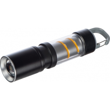Logo trade promotional merchandise photo of: Rechargeable flashlight Tulsa
