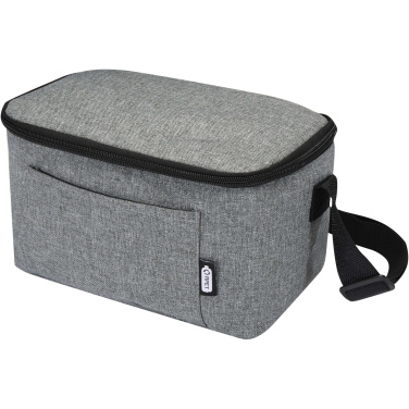 Logo trade promotional items image of: Tundra 6-can GRS RPET cooler bag 5L