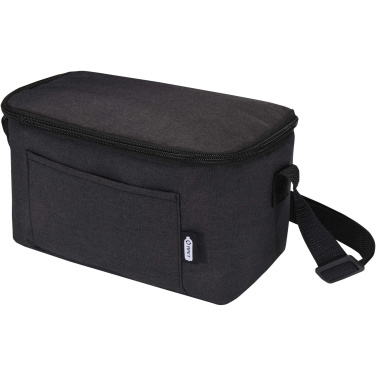 Logo trade promotional product photo of: Tundra 6-can GRS RPET cooler bag 5L