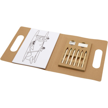 Logo trade business gift photo of: Fir colouring set