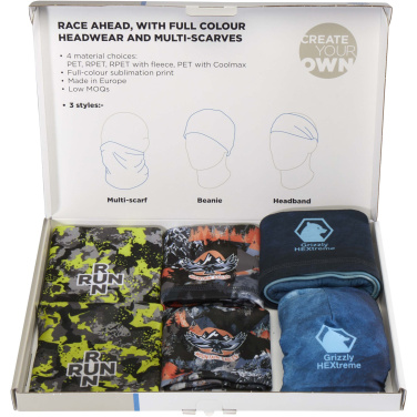Logotrade promotional item image of: Sublimation headwear sample box