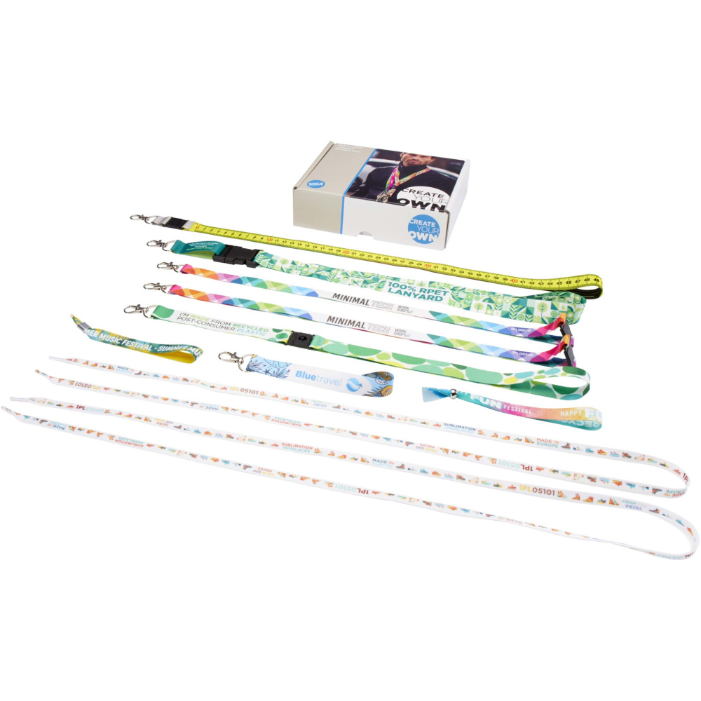Logotrade promotional giveaway picture of: Sublimation lanyards sample box