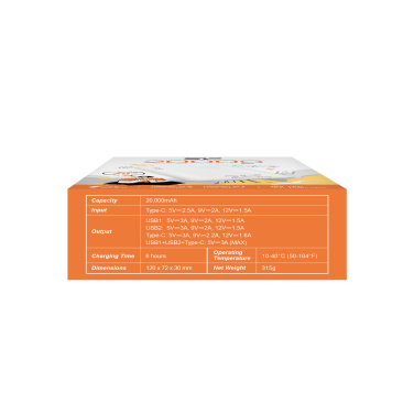 Logotrade promotional product picture of: Power bank Silicon Power QS58 20000 mAh