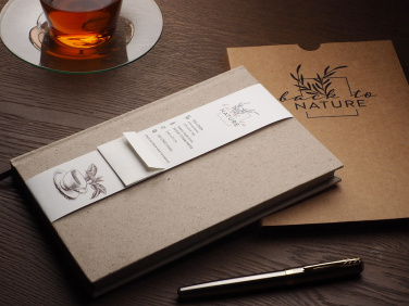 Logotrade promotional gift image of: Recycled Tea Notebook 209734000