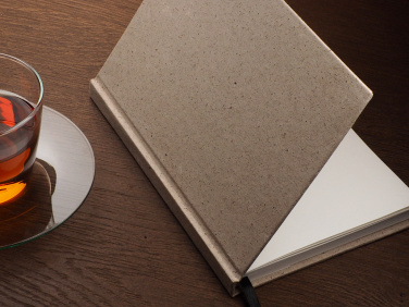 Logo trade advertising products image of: Recycled Tea Notebook 209734000