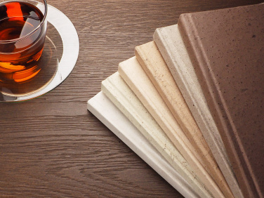 Logotrade promotional giveaway image of: Recycled Coffee Notebook 209733900