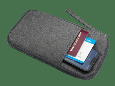 Logo trade promotional gifts image of: Travel wallet 94608700
