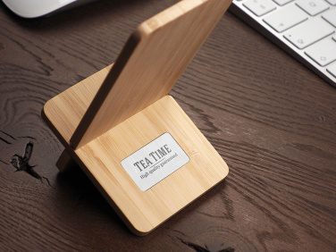 Logotrade promotional gift picture of: Wooden telephone stand 1834292